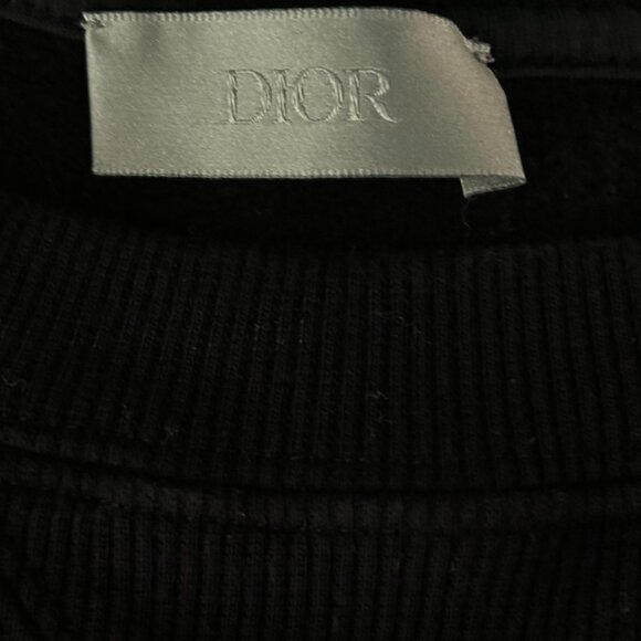 Dior Daniel Arsham Black & Blue Logo Sweater - Picture 3 of 6